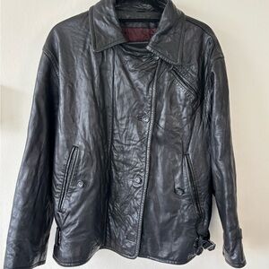 Womens leather jacket size M